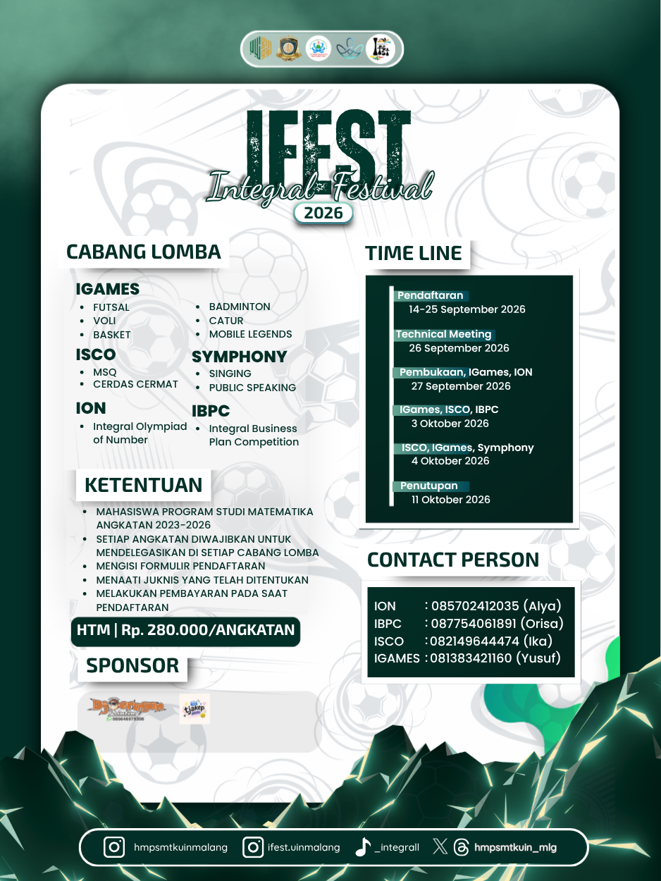 Pamflet Lomba Ifest